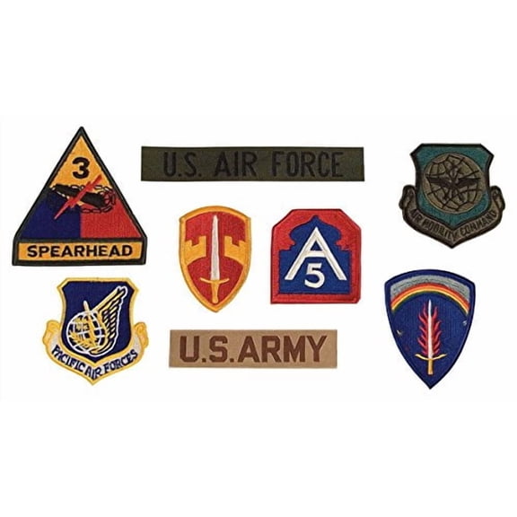 Rothco Assorted Military Patches (50/Bag)