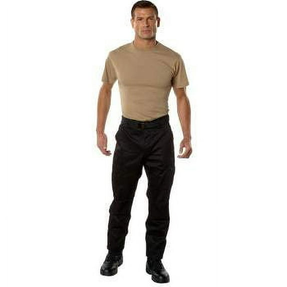 Rothco BDU Cargo Pants,Black,S - Long