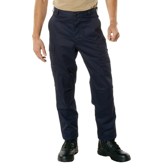 Rothco BDU Cargo Pants,Midnight Navy Blue, L - Short