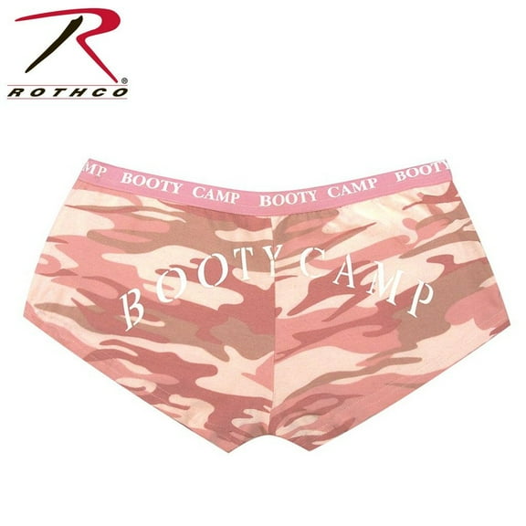 Rothco 2654 Women Baby Pink Camo Booty Camp Shorts & Tank Top - Extra Large