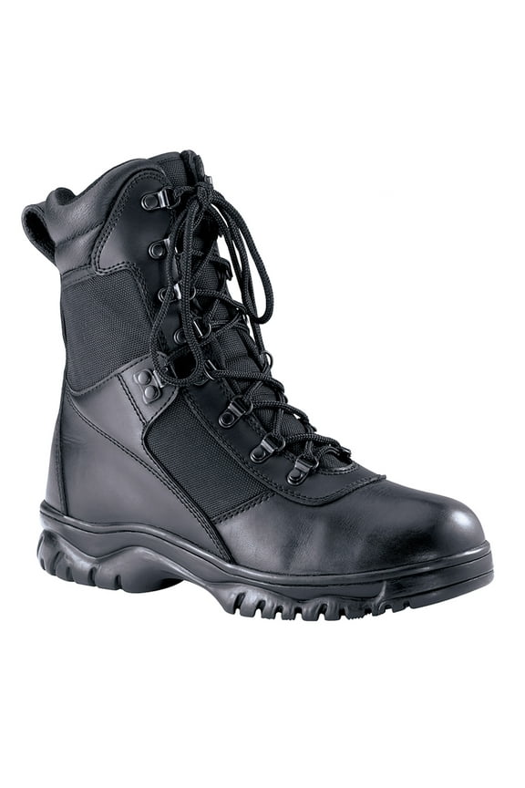 Black 8-Inch Forced Entry Tactical Boots - 5052