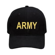 Rothco 10761 Army Supreme Low Profile Cap, Black