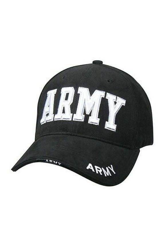 Black Army Cap - 9385