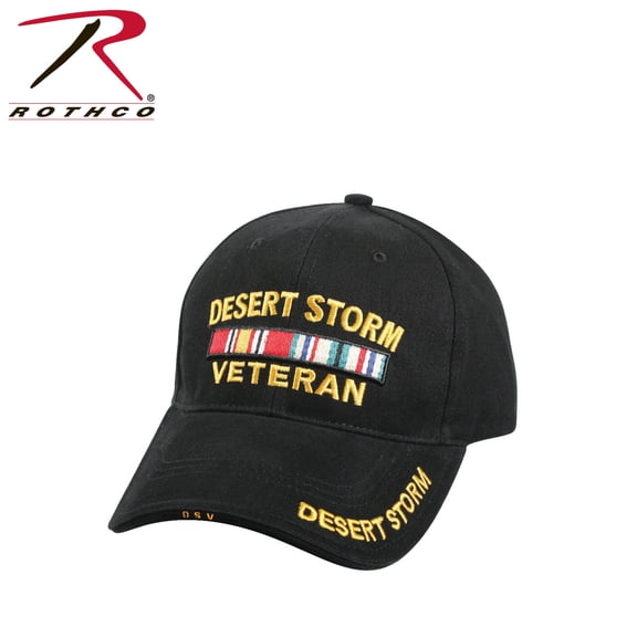 Rothco Black Desert Storm Veteran Cap - 9323