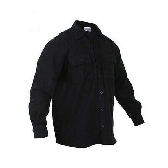 Rothco Heavy Weight Solid Flannel Shirt