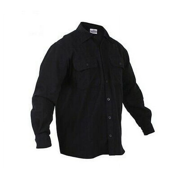 Rothco Heavy Weight Solid Flannel Shirt