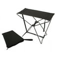 thumbnail image 1 of Rothco Black Folding Camp Stool, 1 of 2