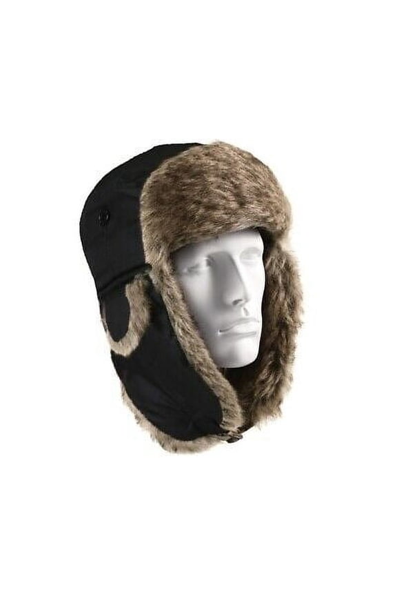 Fur Flyer's Hat Black 9870