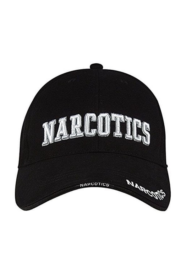 Black Narcotics Cap - 9399
