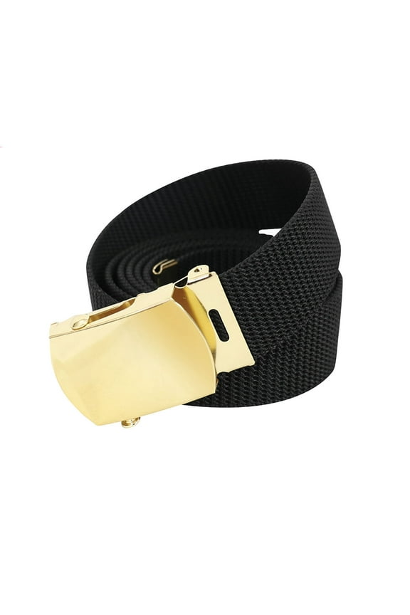 Black Nylon 54 Inch Web Belt 4624