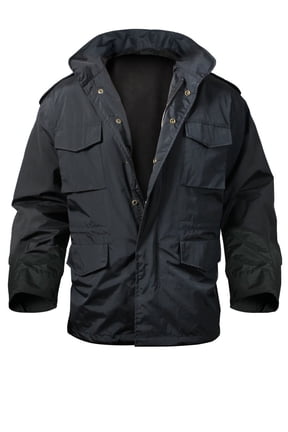 Black Nylon M-65 Storm Jacket