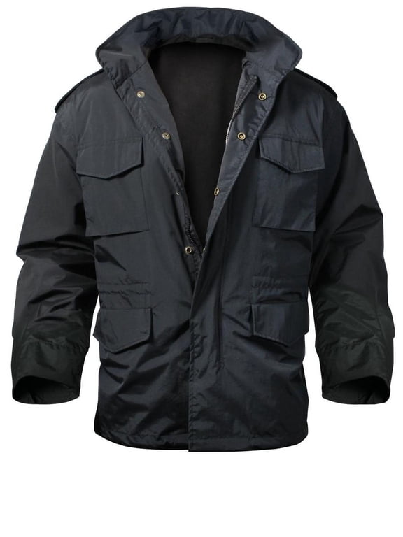 Black Nylon M-65 Storm Jacket