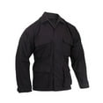 thumbnail image 1 of Rothco Rip-Stop B.D.U. Shirt (100% Cotton Rip-Stop), Black, 2XL, 1 of 2