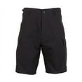 thumbnail image 1 of Rothco 7883 Men Rip-Stop Battle Dress Uniform Shorts, Black - Small, 1 of 2