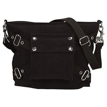 Rothco Black Vintage Canvas Bag - 8477