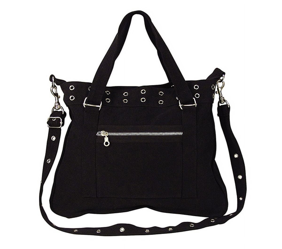 Rothco Black Vintage Canvas Pistol Belt Bag 9150