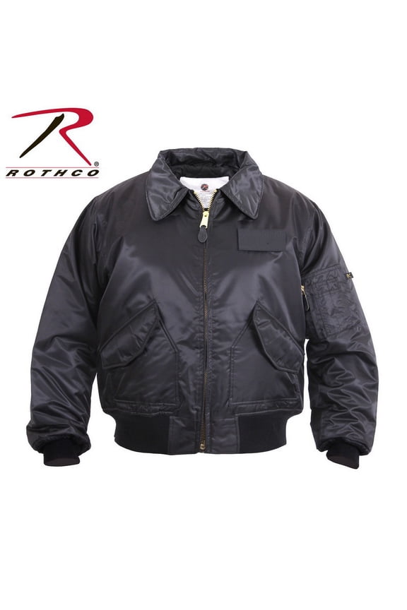 (Price/EA)Rothco 7520 CWU-45P Flight Jacket-Black-3XL