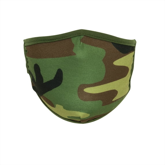 Rothco Camo 3-Layer Polyester Face Mask