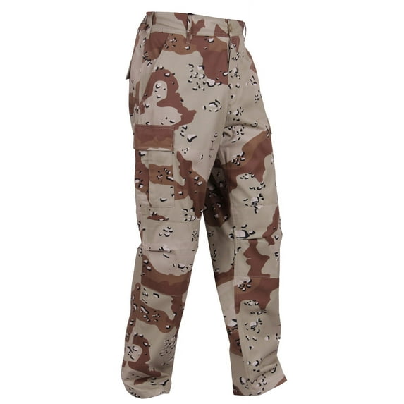 Rothco Camo BDU Pants - Men's, 6-Color Desert Camo, 2XL, -6-ColorDe