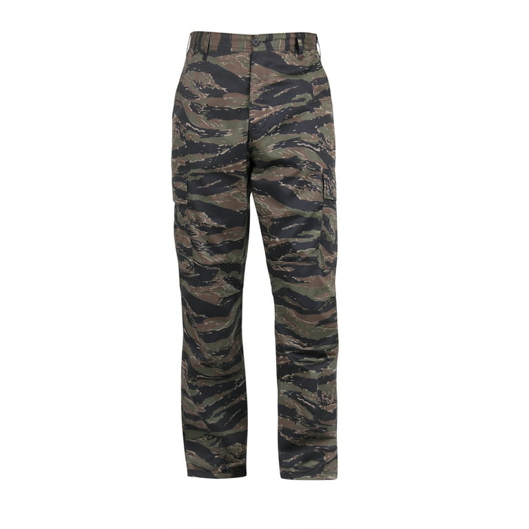 Rothco Camo BDU Pants Men s Tiger Stripe Camo Extra Large 7995 Tig Walmart