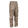 thumbnail image 1 of Rothco Camo BDU Pants,Tri-Color Desert Camo,2X-Large, 1 of 2