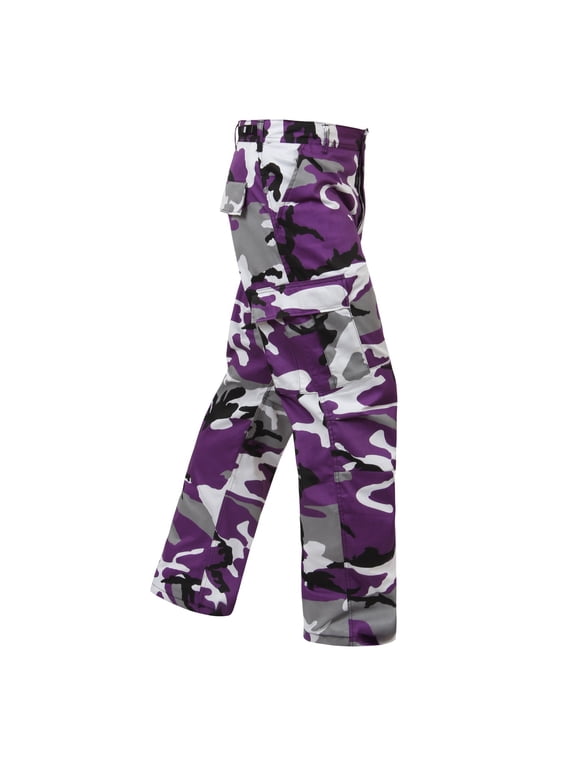 Camo BDU Pants, Ultra Violet Camo, Medium