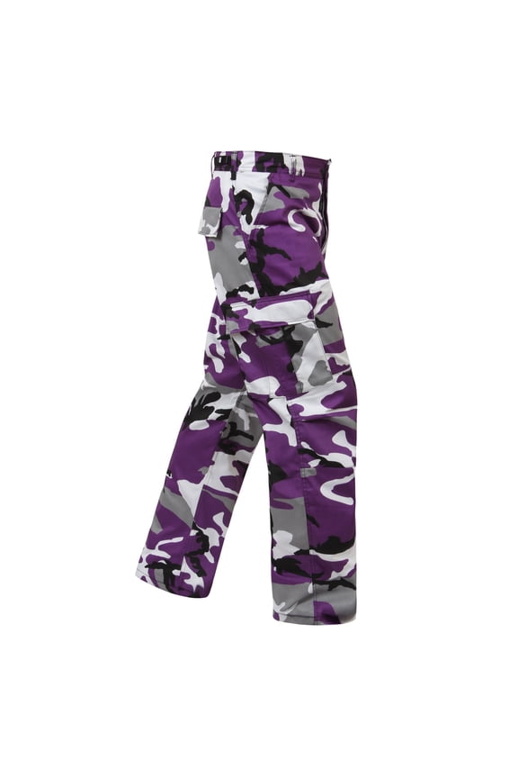 Camo BDU Pants, Ultra Violet Camo, Medium