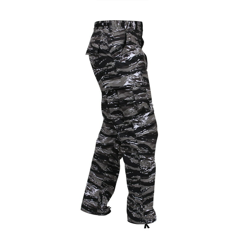 Rothco Camo BDU Pants, Urban Tiger Stripe Camo, Large 