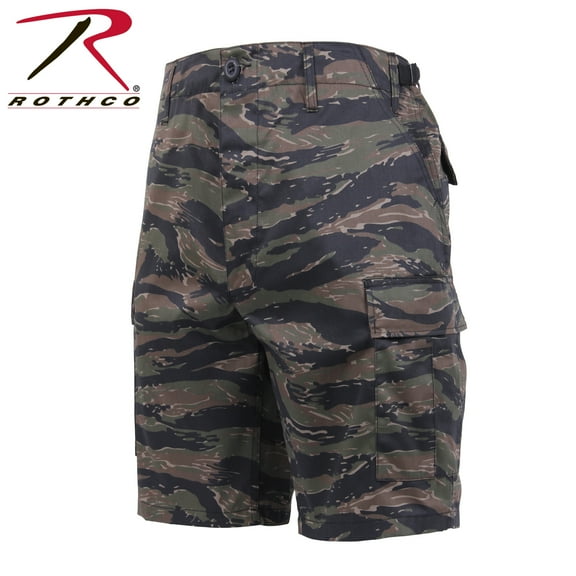 Rothco Camo BDU Shorts,Tiger Stripe Camo,Large