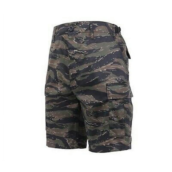 Rothco Camo BDU Shorts,Tiger Stripe Camo,Small