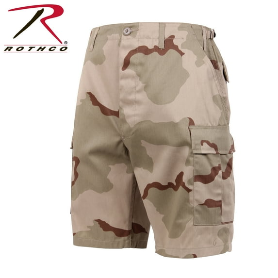 Rothco Camo BDU Shorts,Tri-Color Desert Camo,2X-Large