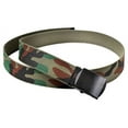 thumbnail image 1 of Rothco Camo Reversible Web Belt, Woodland Camo/Olive Drab, 54 Inches, 1 of 2