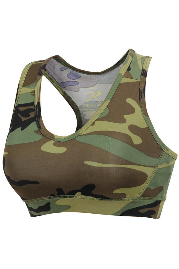 Camo Sports Bra