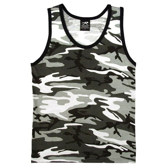 Rothco 6900 Camo Tank Top, City Camo - Extra Large