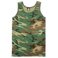 thumbnail image 1 of Rothco 7377 Camo Tank Top, Woodland Camo - 3XL, 1 of 2