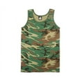 thumbnail image 1 of Rothco Camo Tank Top - Woodland Camo, Large, 1 of 2