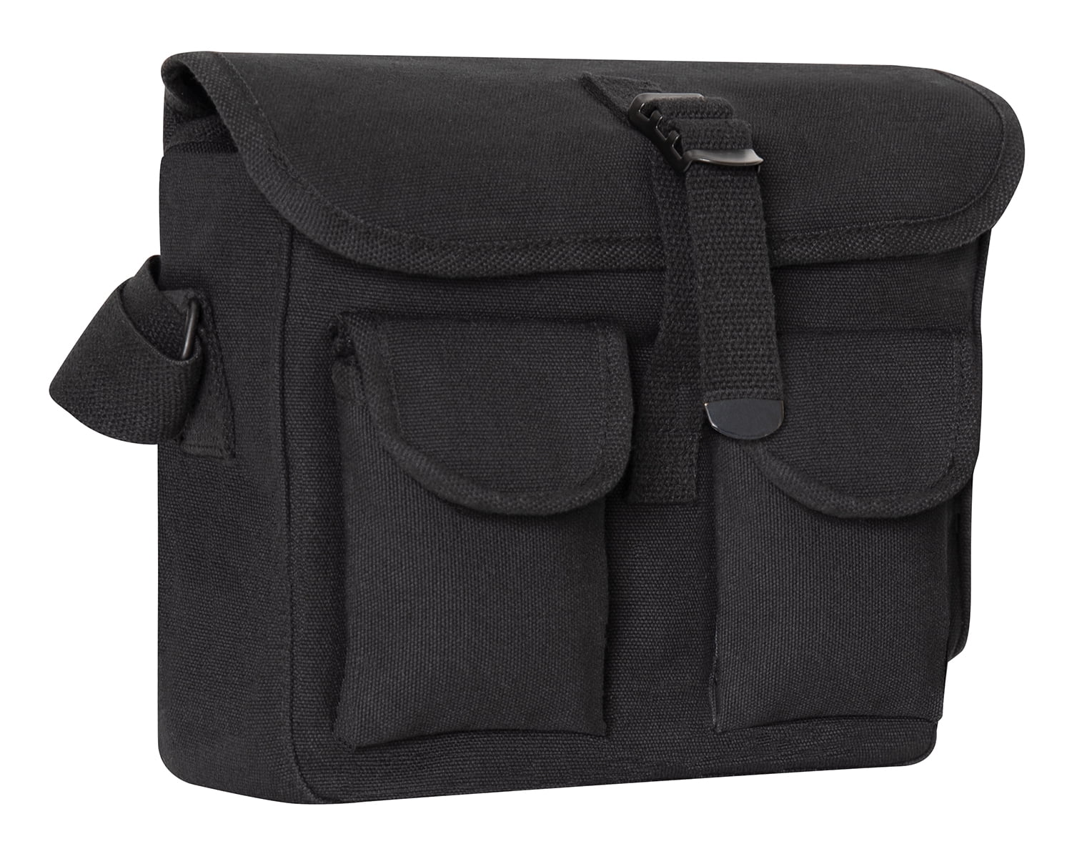 Rothco Canvas Ammo Shoulder Bag Black Walmart