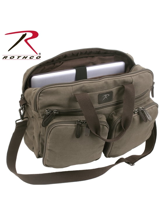 17901 Canvas Briefcase Backpack