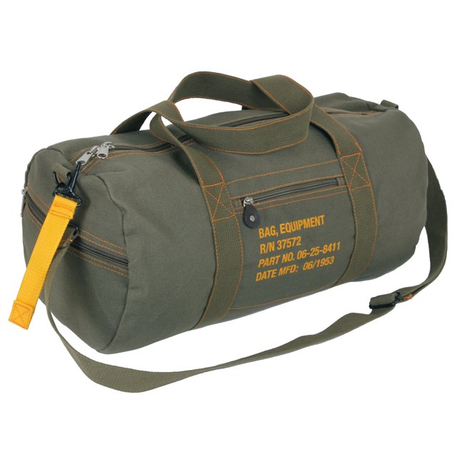 Rothco Canvas Equipment Bag, Olive Drab