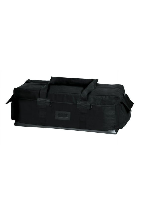 Canvas Israeli Type Duffle Bag,Black