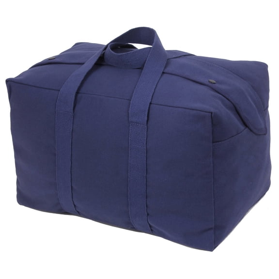 Rothco Canvas Small Parachute Cargo Bag - Navy Blue