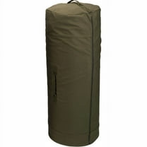 Rothco 2299 Canvas Duffle Bag with Side Zipper, Olive Drab - 30 x 50 in.