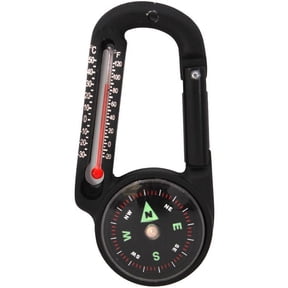 Rothco Carabiner Compass/Thermometer
