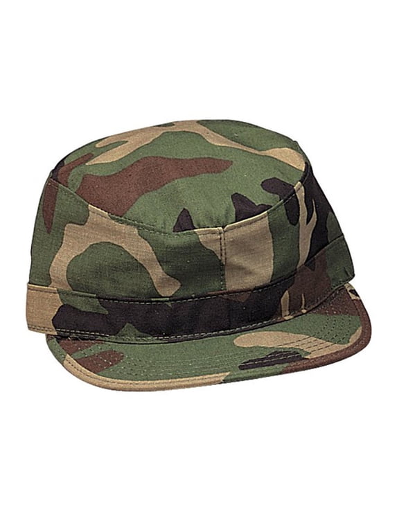 Child Military Camo Fatigue Hat, Multicolor