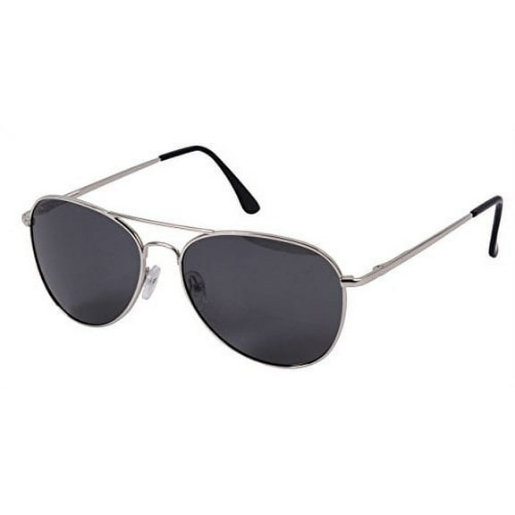 Rothco 13337 58 mm Polarized Sunglasses, Chrome & Smoke