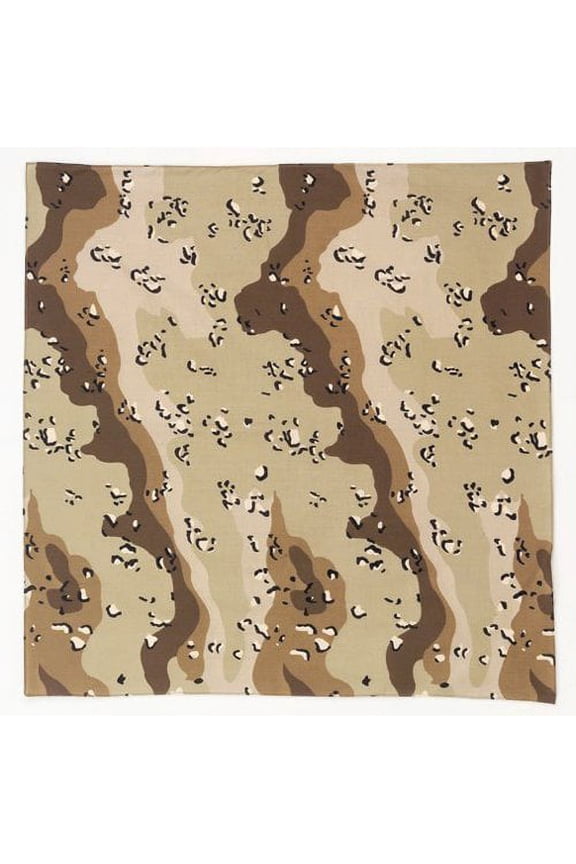 2827 Classic Camo Bandana, 6-Color Desert Camo