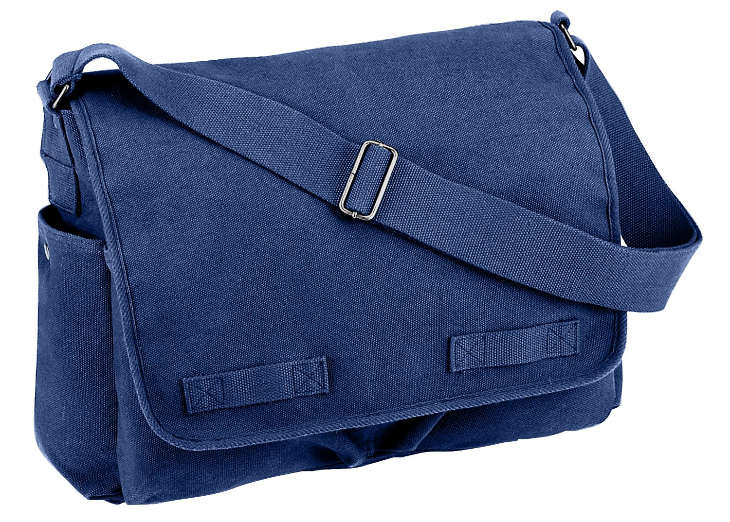 Rothco Classic Canvas Messenger Bag, Blue - image 1 of 3