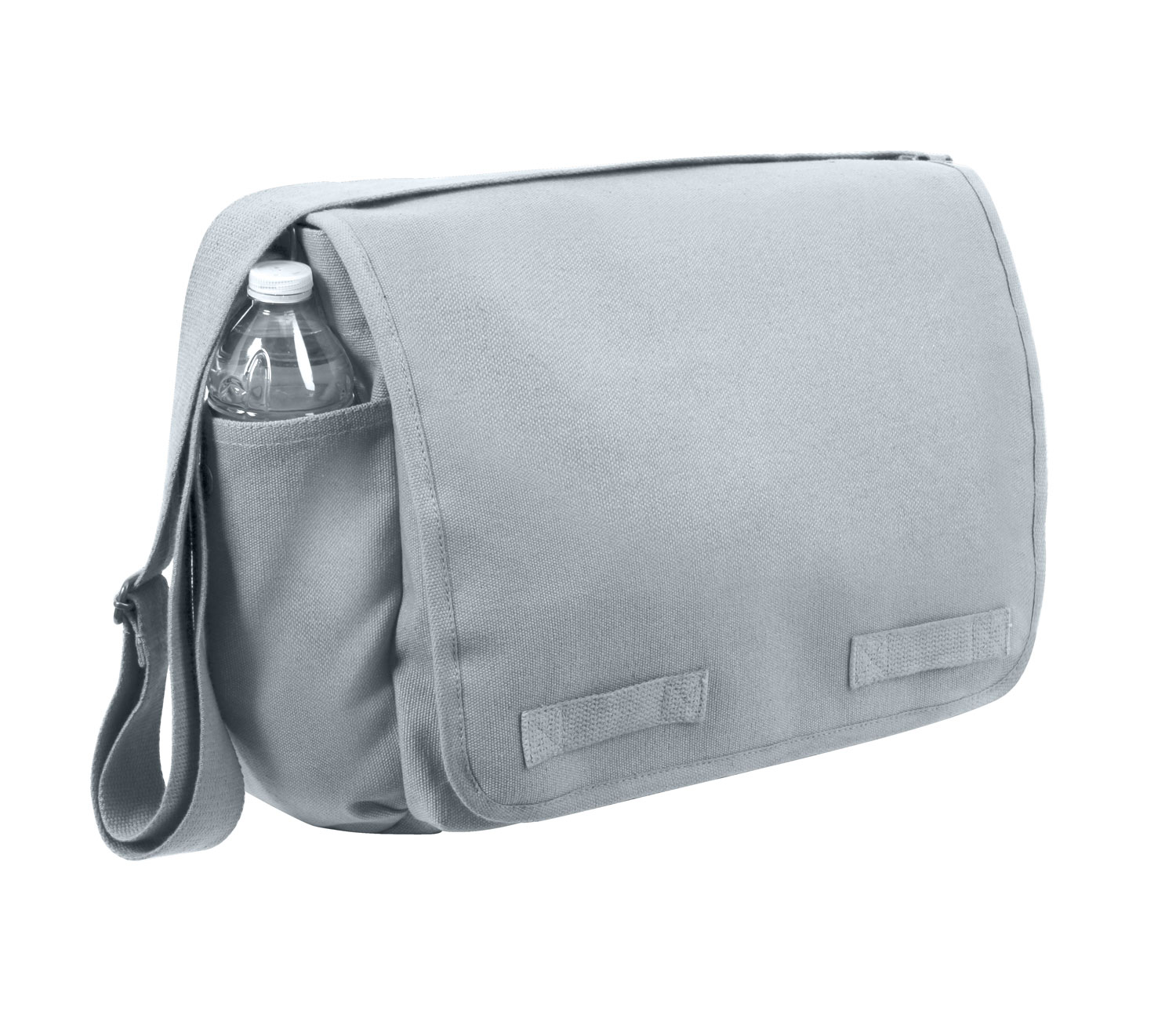 Rothco Classic Canvas Messenger Bag, Grey - image 1 of 3