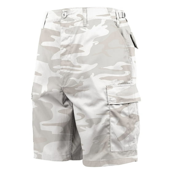 Rothco Colored Camo BDU Shorts,White Camo,3X-Large
