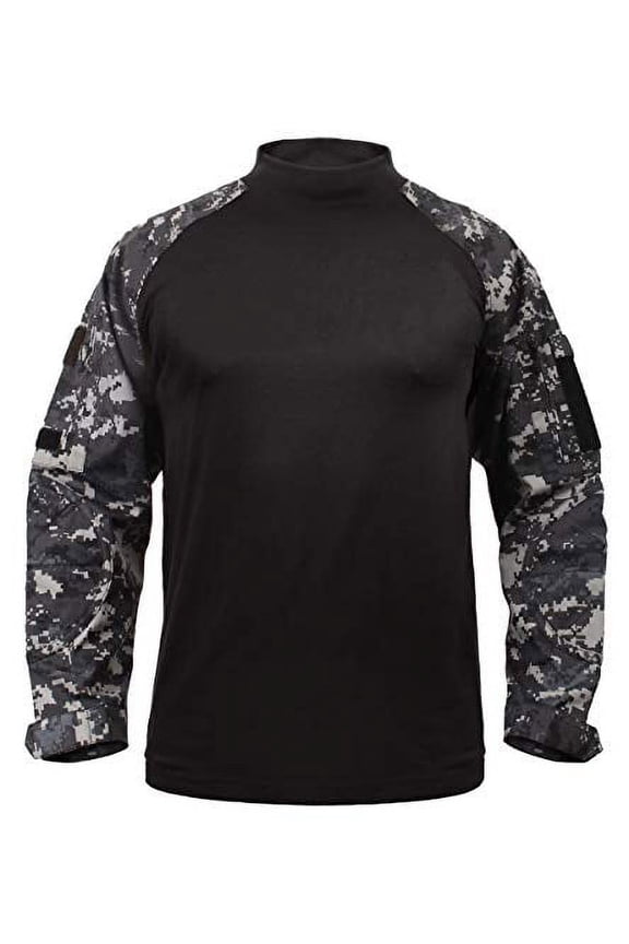 Military FR NYCO Combat Shirt - Subdued Urban Digital Camo, Small